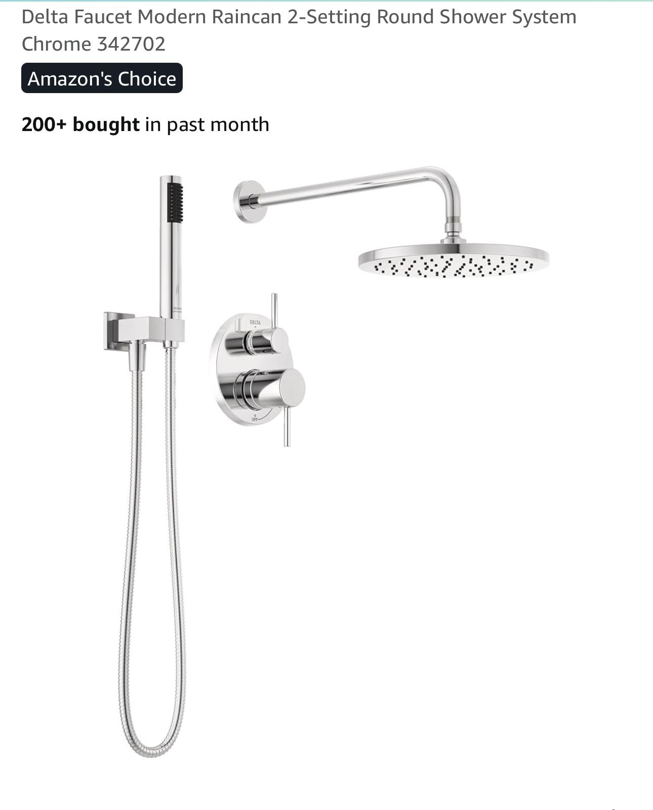 Delta shower Head