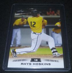 Philadelphia Phillies Rhys Hoskins Cards Thumbnail