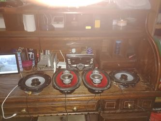 I have a car stereo and 2 Sony Xplod 4 way spekers