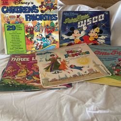 5 -1960’s Disneyland Records 