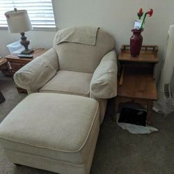 Estate Sale:  Beautiful Sofa & Chair With Ottoman