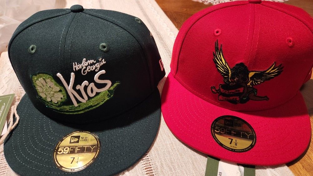 DEMIN TEARS FITTED HATS