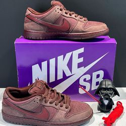 Nike SB - Dunk Low ‘City Of Love - Burgundy Crush’: Men’s Size 10