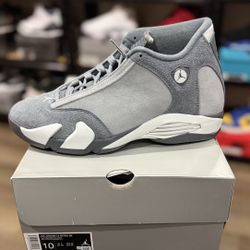 Air Jordan 14 Flint Gray Size 10M