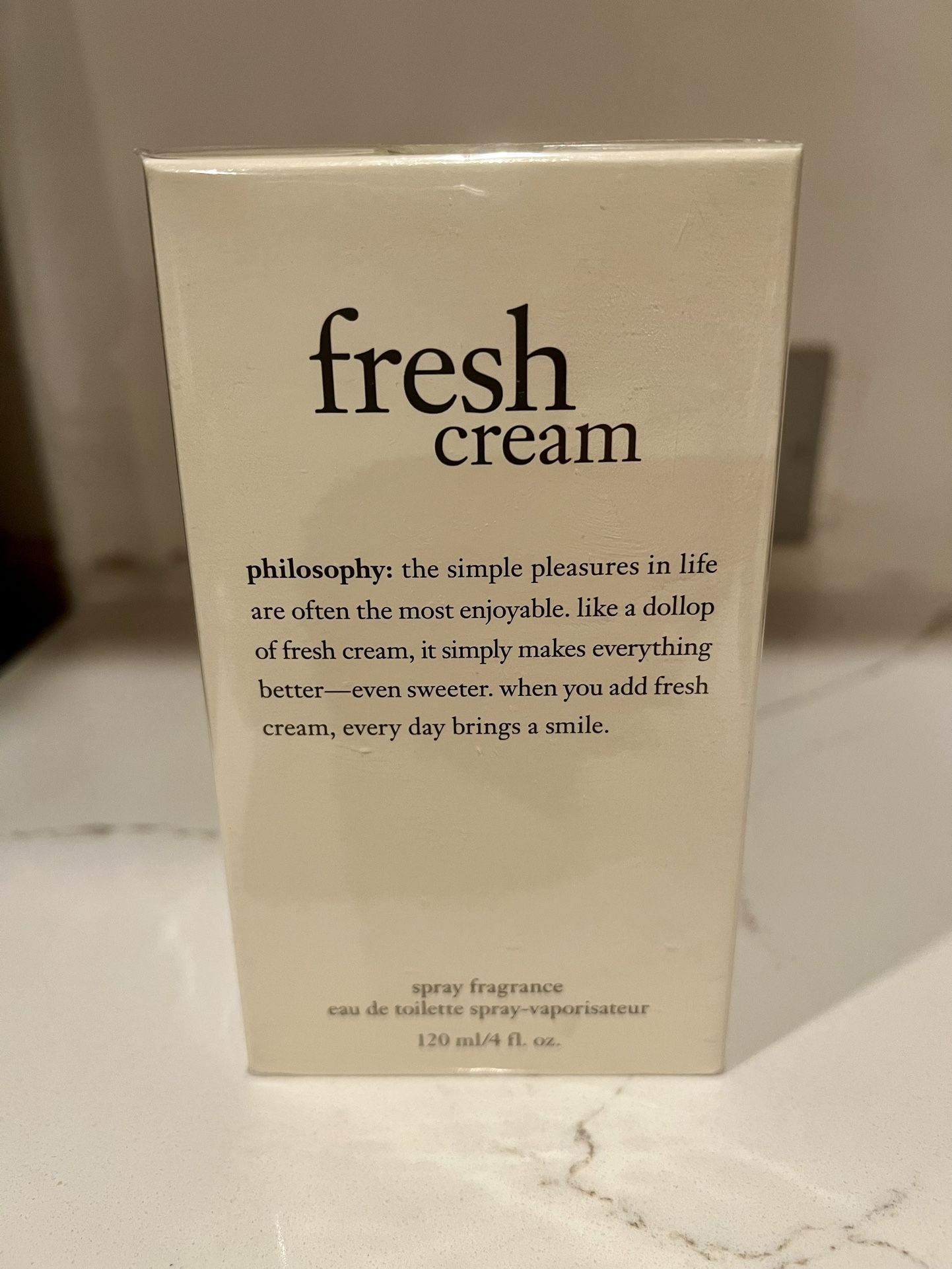 Brand New Sealed Philosophy Fresh Cream Fragrance
