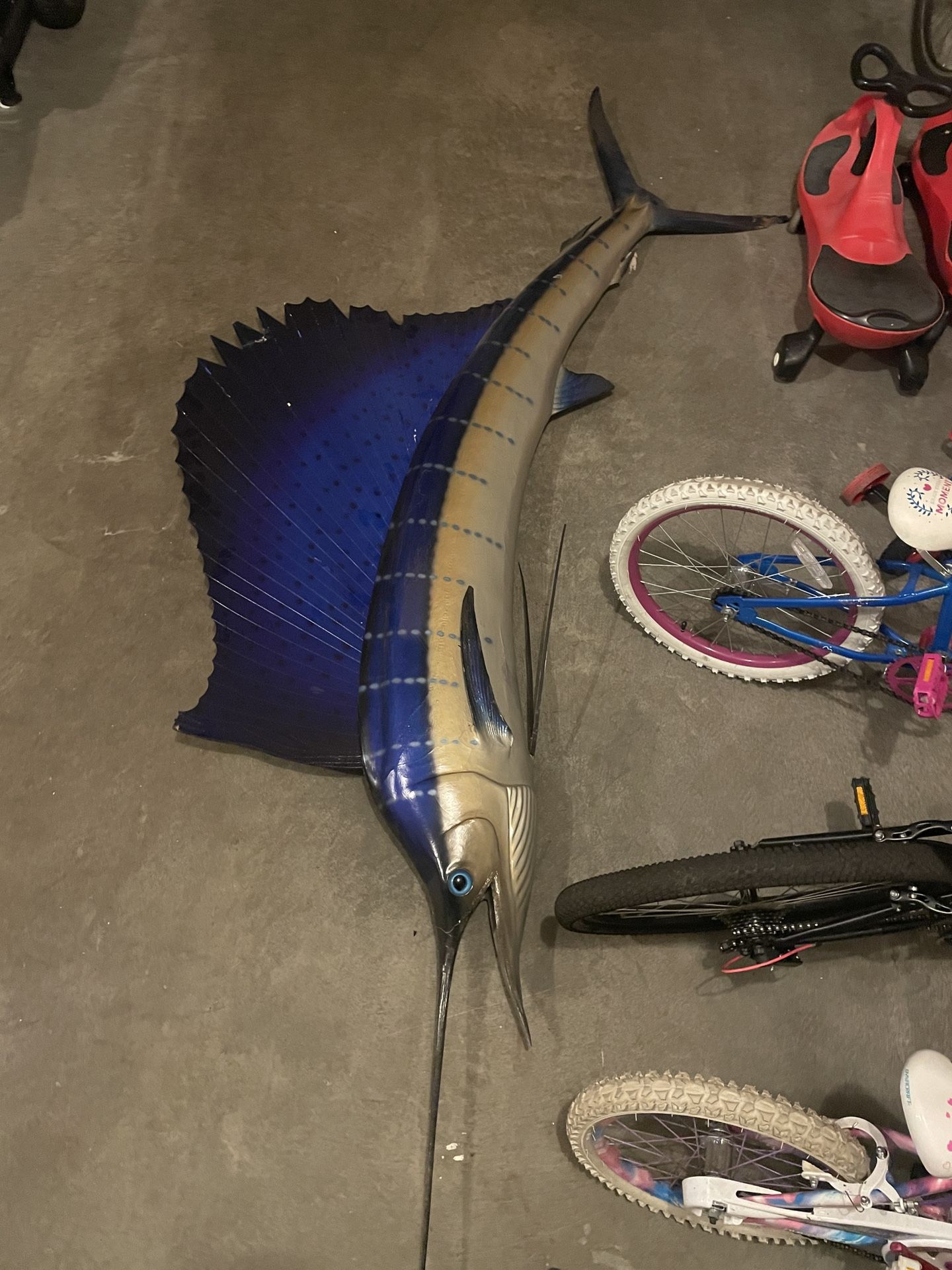 9 Foot sailfish From Mexico