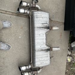 Corvette exhaust
