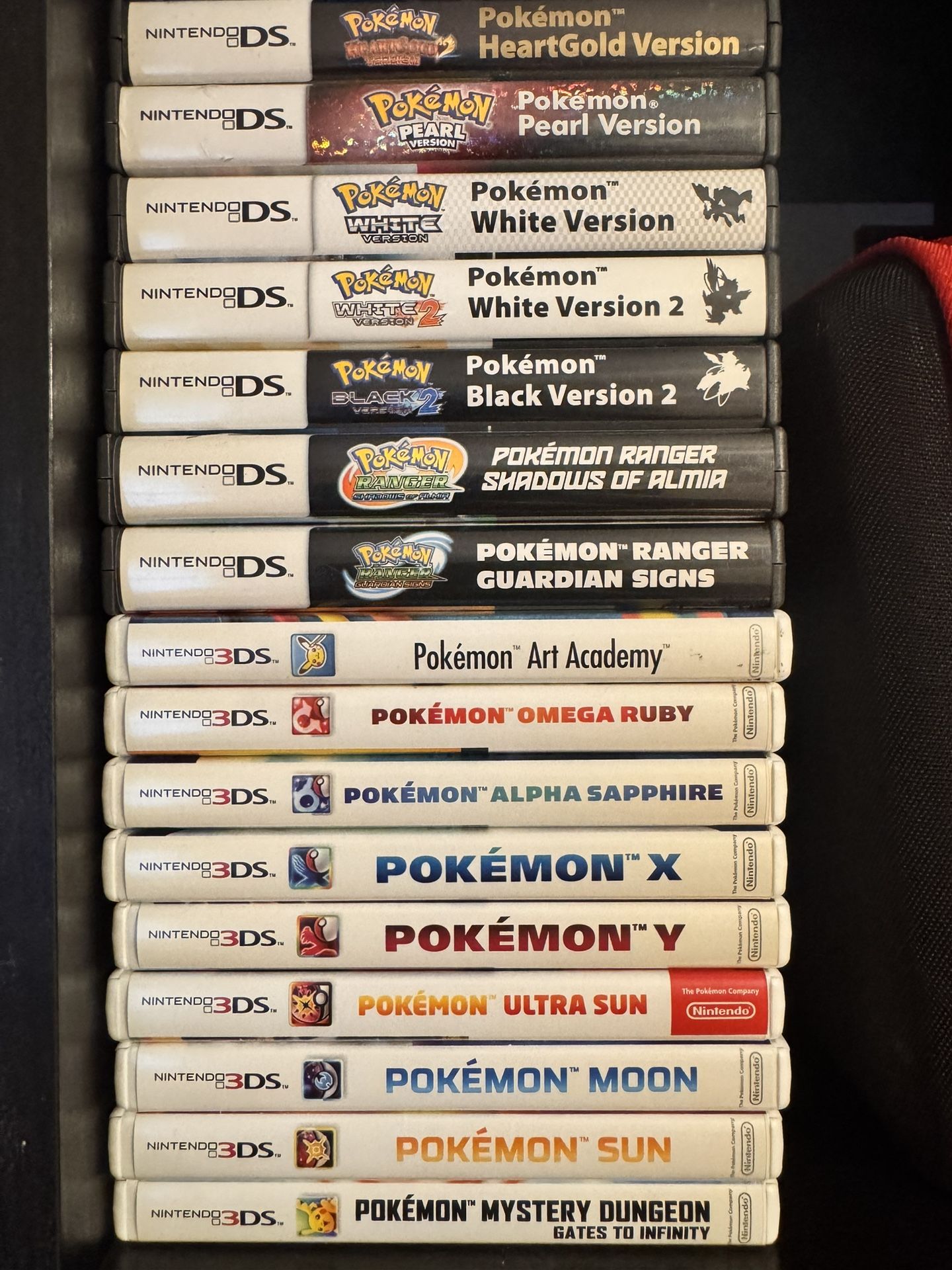 pokemon game lot 