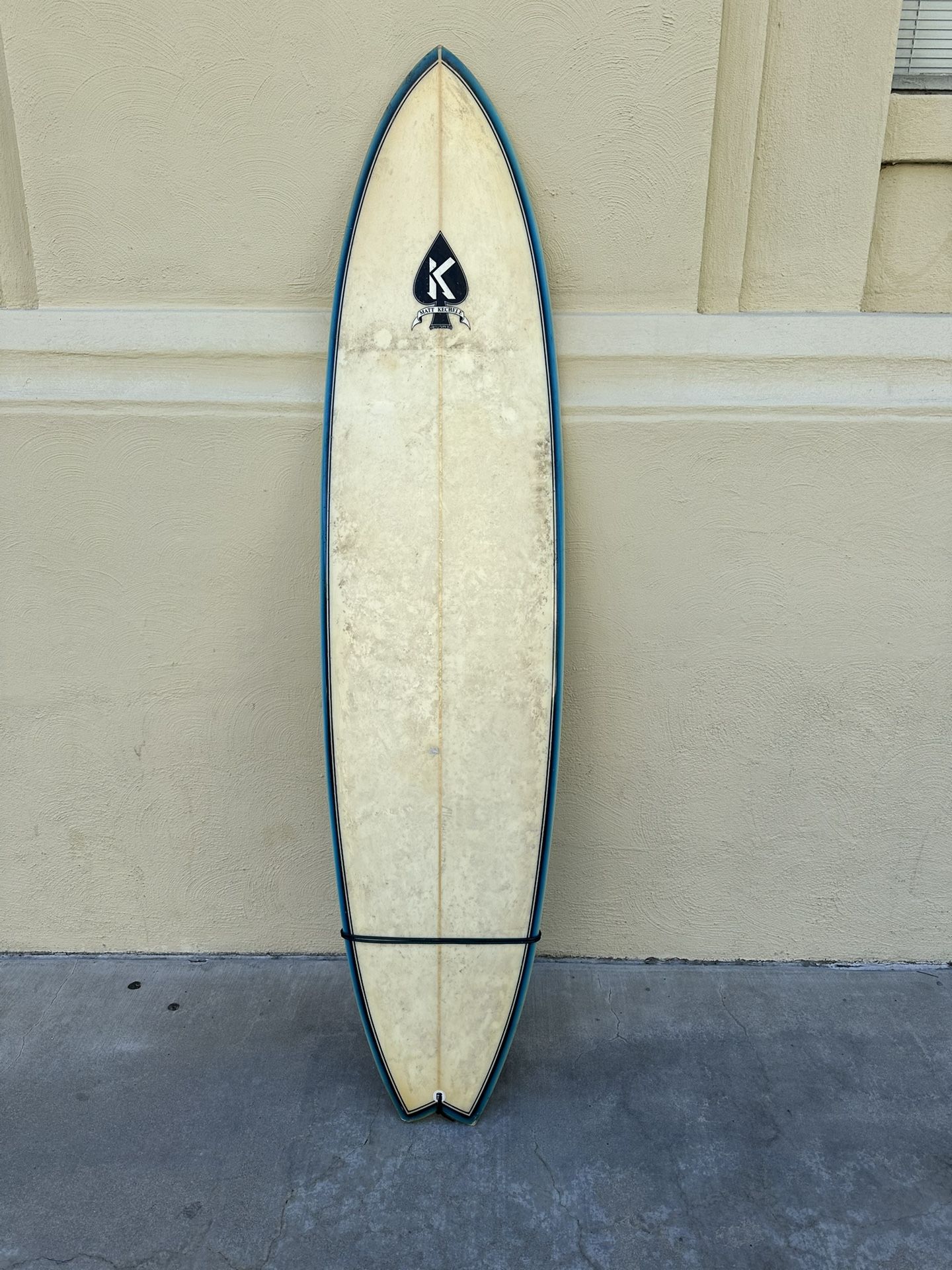MATT KECHELE FISH SURFBOARD 7’1” Step Up Thruster Fun Shape