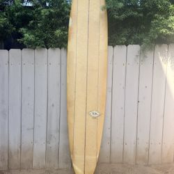 9’ TDK Triple Stringer Longboard Surfboard