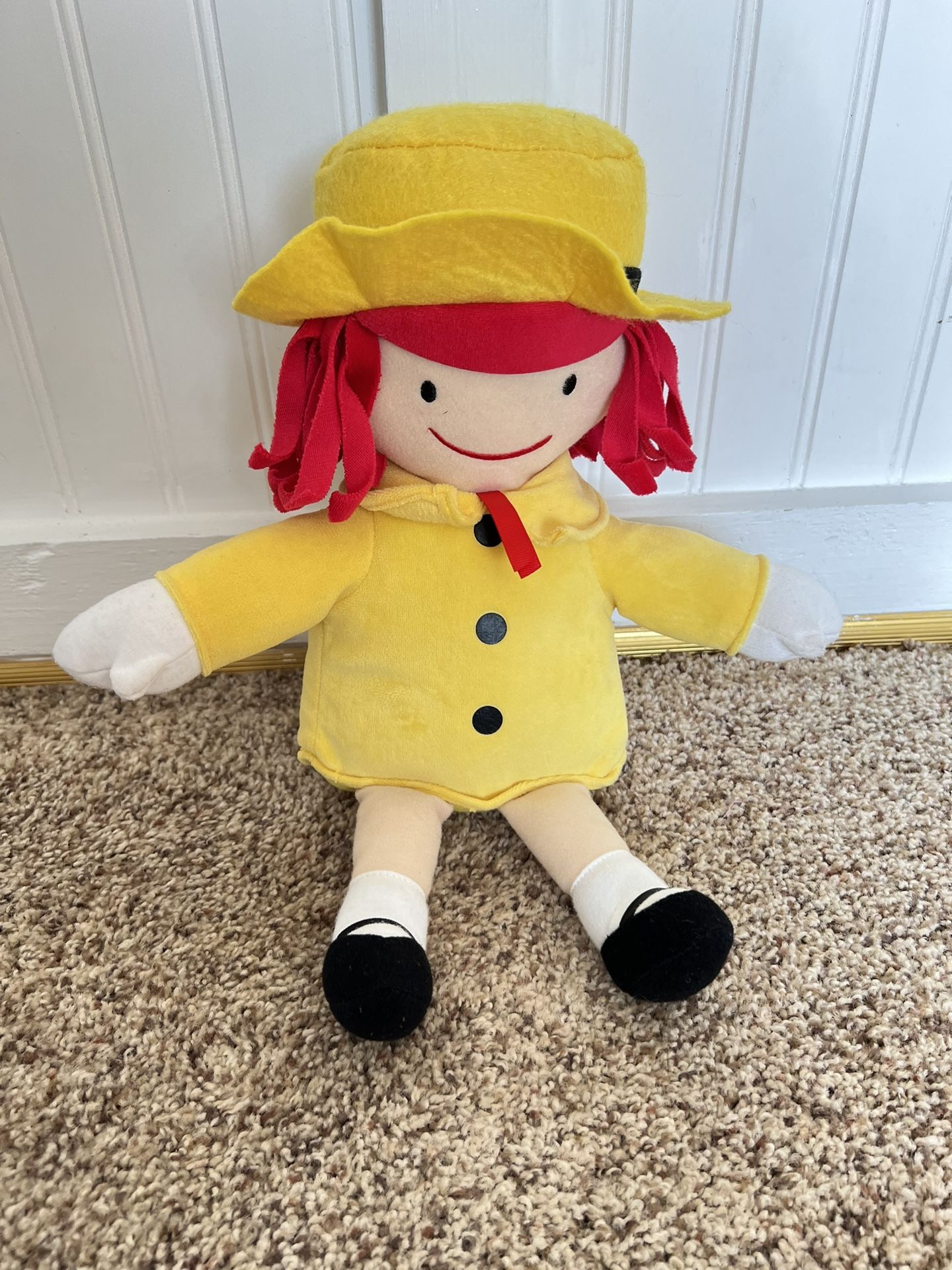 Madeline Plush 13 Inches Kohls Cares Yellow Hat and Coat
