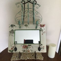 Mirror And Wall Candle Holder