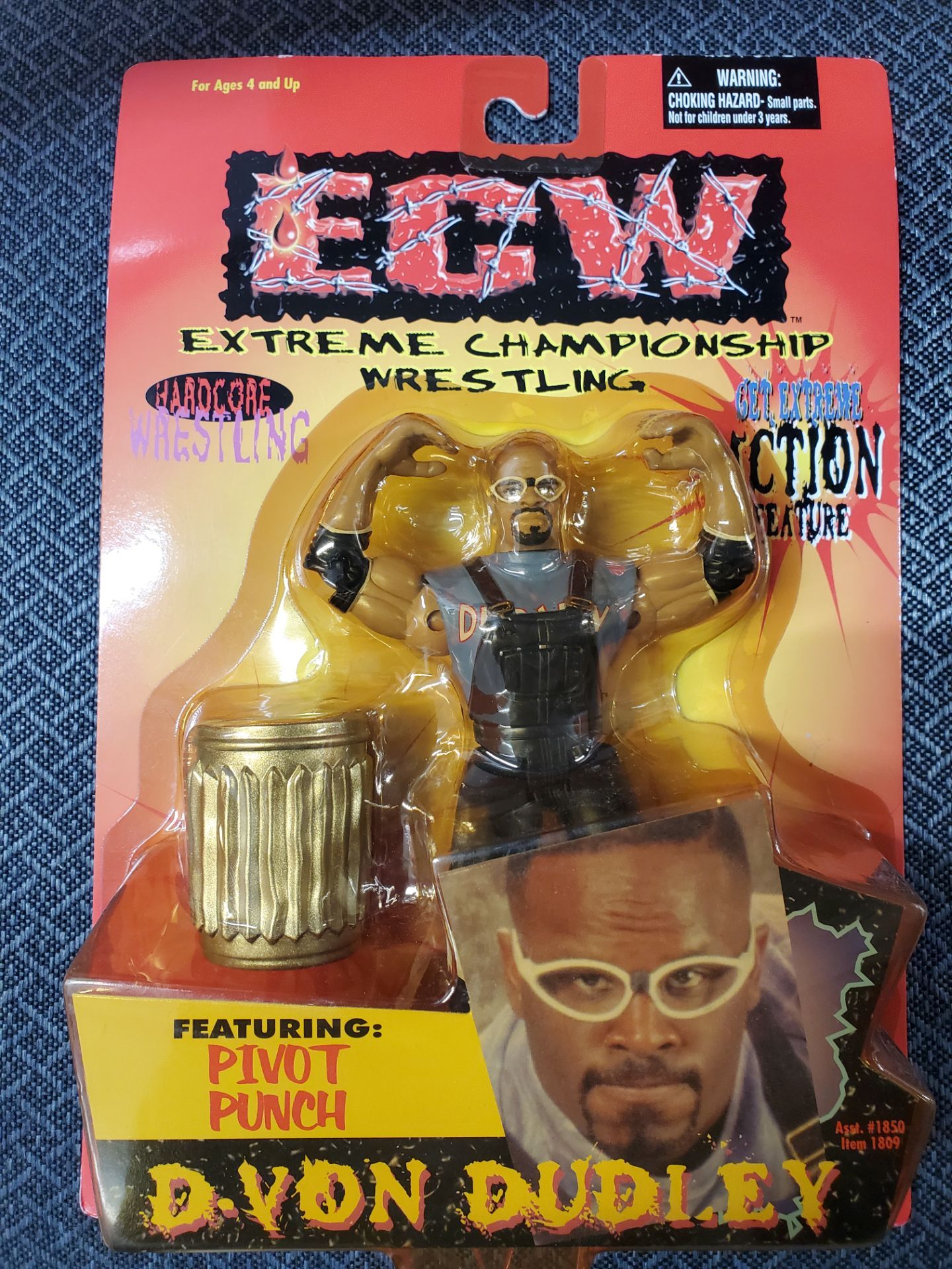 ECW D Von Dudley Action Figure