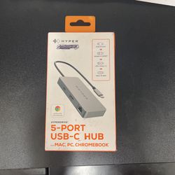 Hyperdrive 5-Port USB-C Hub