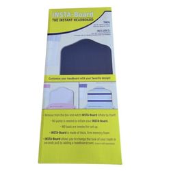 Twin Size Bed INSTA-Board Cool Headboard For A Kids Bed Easy Setup NWB.