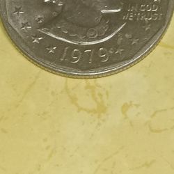 1979 Susan B Anthony Coin