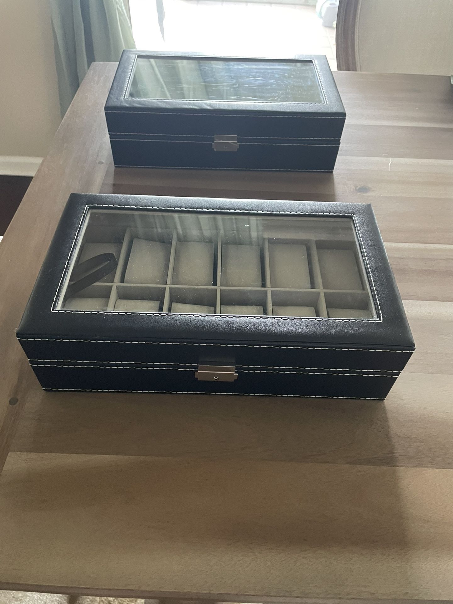 Leather Watch Box/Display Case