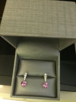 Zales Pink Earrings