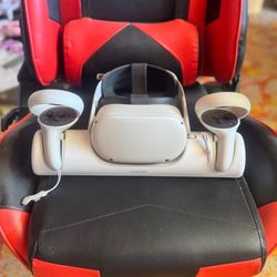 Oculus Quest 2 VR Headset 128GB  all in one virtual reality. Comes with charging station as well