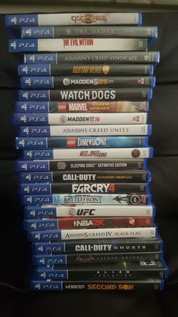 Ps4 games!