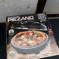 PIEZANO 12 Inch Electric Indoor Pizza Oven 