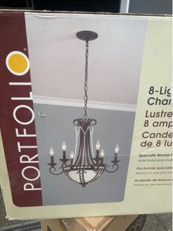 Brand New 8-light Chandelier!