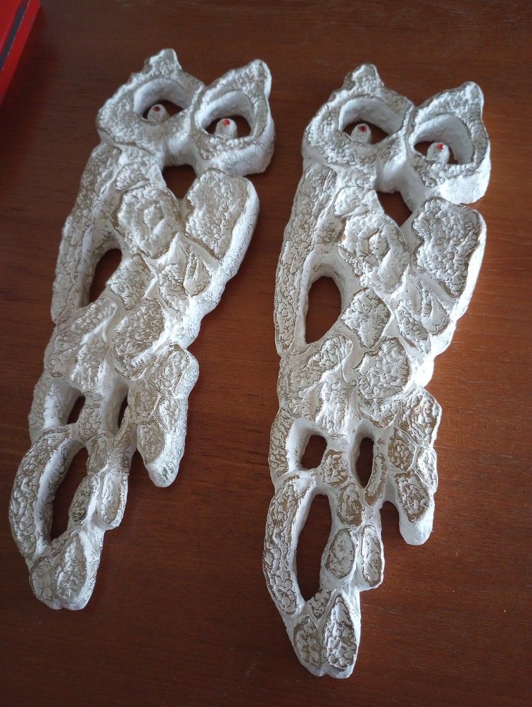Decorative Owl Wall Plaques