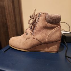 Little Girls Wedge Boot Size 13 New 