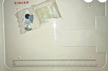 Singer Clear Acrylic Bevel Extension Table Sewing Machine Ruler New