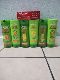 Garnier shampoo and conditioners $20