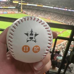 Ken Caminiti and Rene Cardenas Houston Astros 2024 Hall of Fame Weekend Commemorative Baseball 