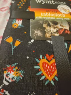 Dia De Los Muertos Tablecloth