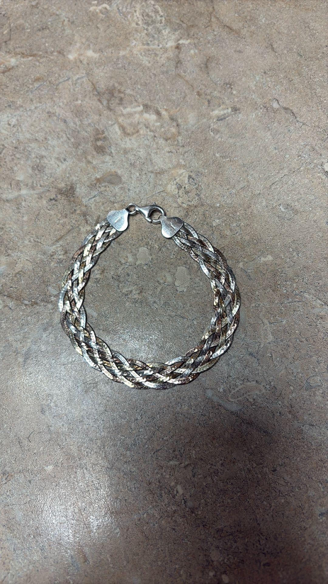 Sliver-gold- Rose Gold Mix Bracelet