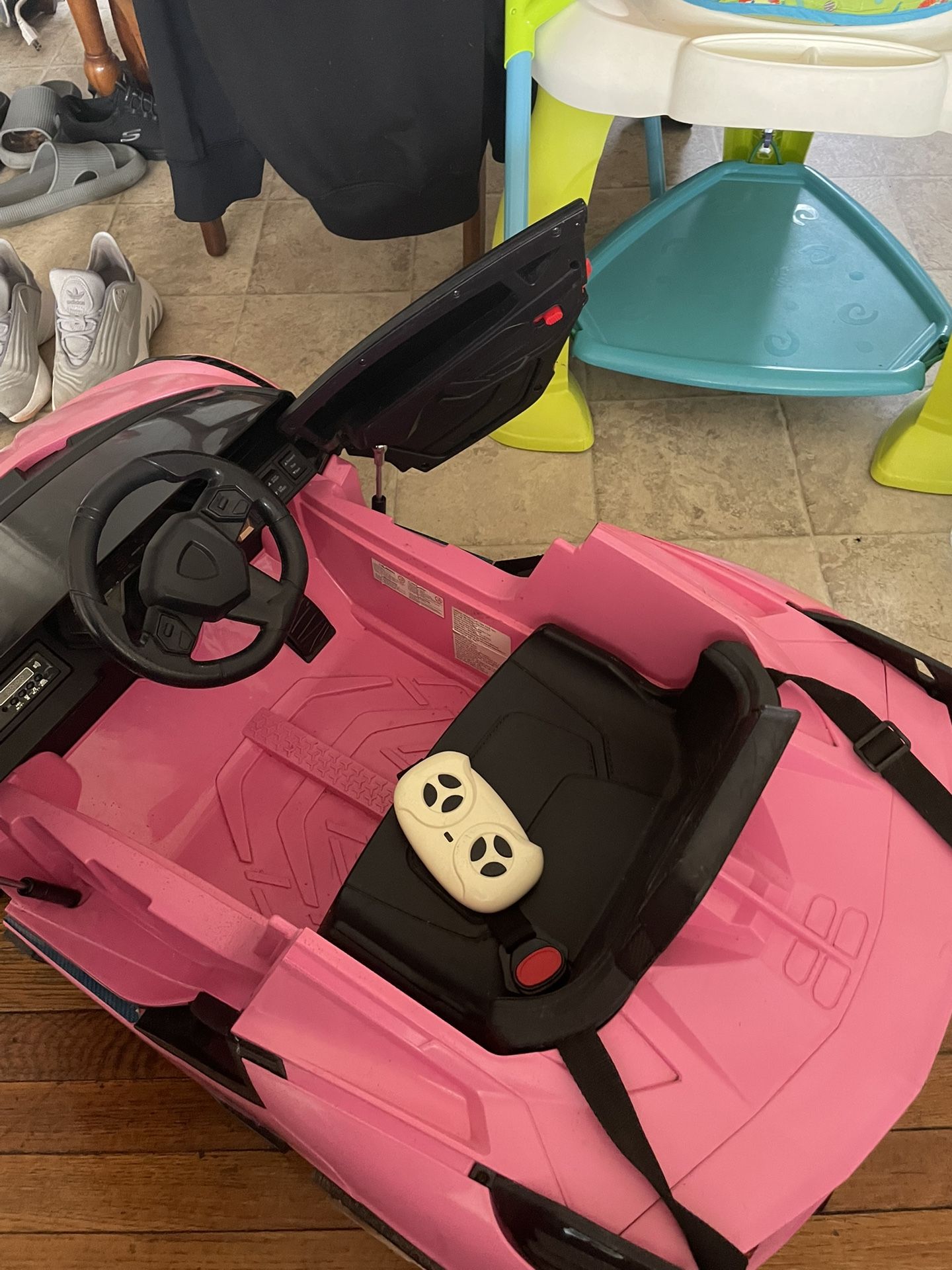 Toy Ferrari with remote