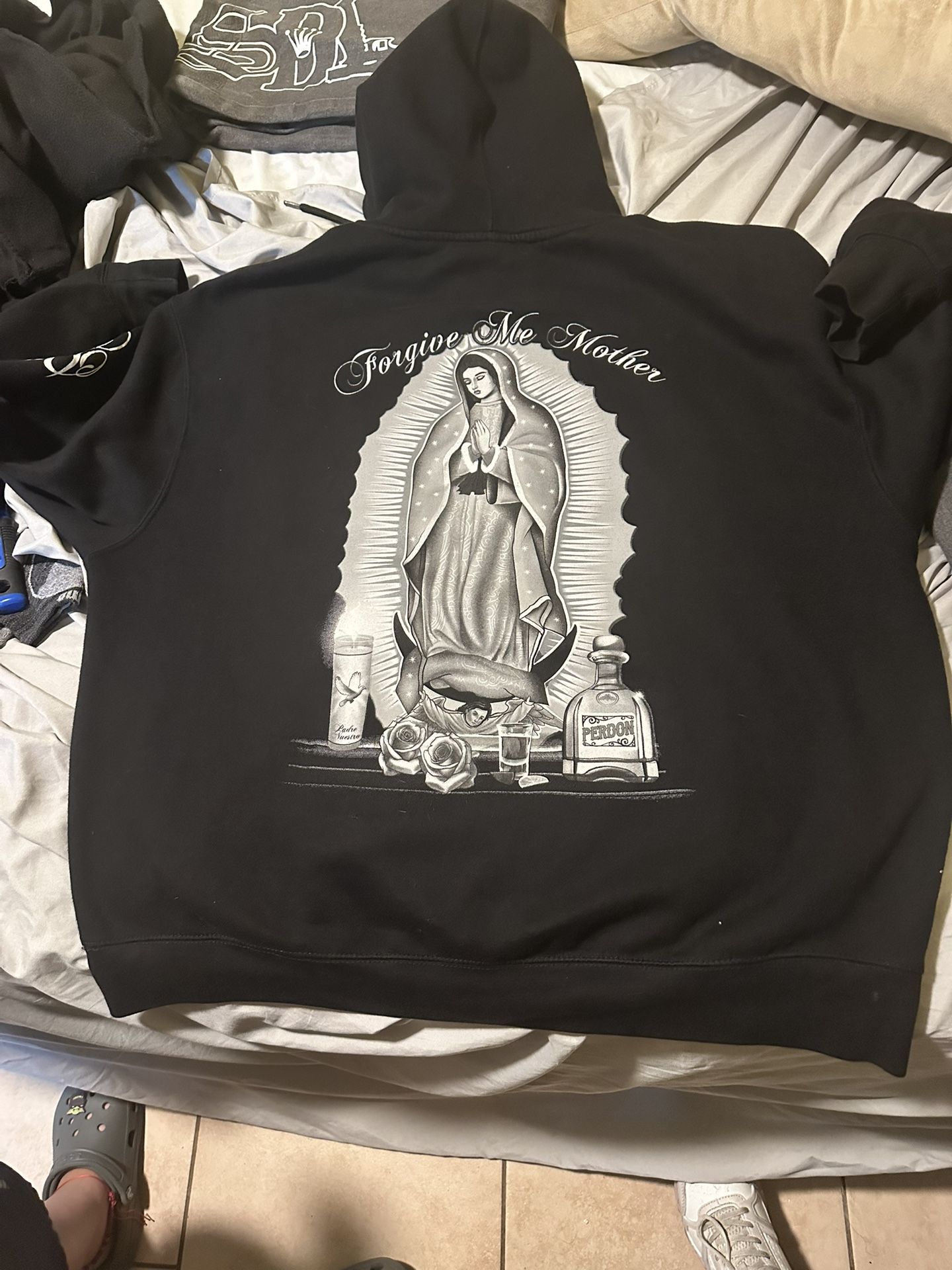 Virgen De Guadalupe Suéter Hoodie Virgin Mary