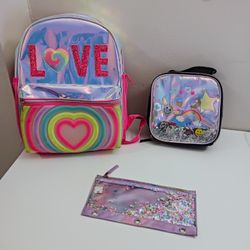 All for Only 20 dollars (all paid 90 dollars).
All Children Place like New and great quality!!
Backpack + lunch bag + pencil case!
Great deal!!