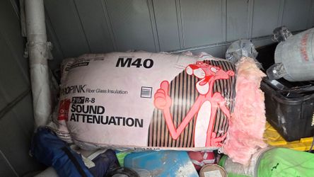 New Fiberglass Insulation