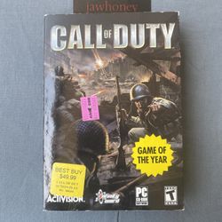 Call Of Duty Original PC GAME! Complete In Box