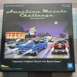 American Muscle Challenge General Motors Edition Board Game