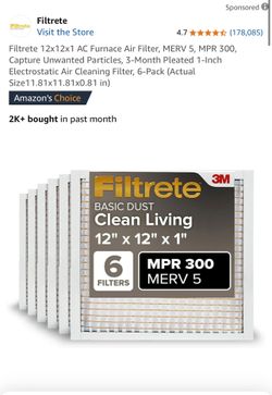3M Filtrete Air Filters
