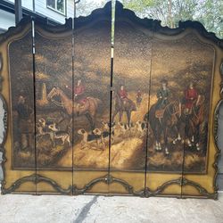 Antique room divider / Mural