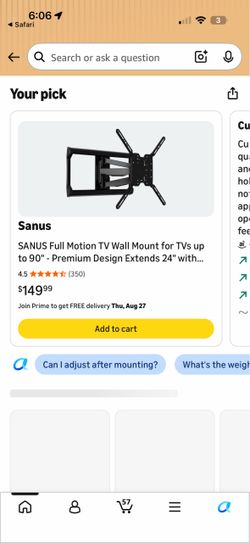 TV WALL MOUNT