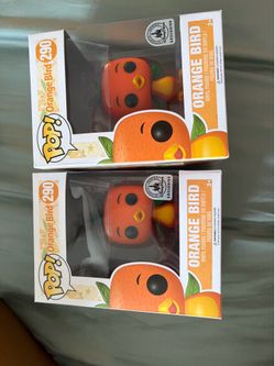 2X Orange Bird Funko
