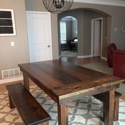 Rustic Farmhouse Dining Tables And Coffee Tables 
