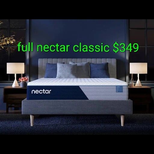 π₯π₯π₯π₯ $349 Brand New Full Nectar Classic Memory Foam 12 Inch Height Mattress $349 π₯π₯π₯π₯