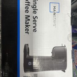 Single Serve Coffe Maker Open Box