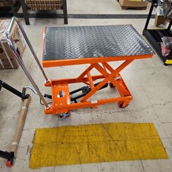 Vevor 750lb Hydraulic lift cart