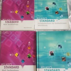 Miladys Nail Esthetian Books 