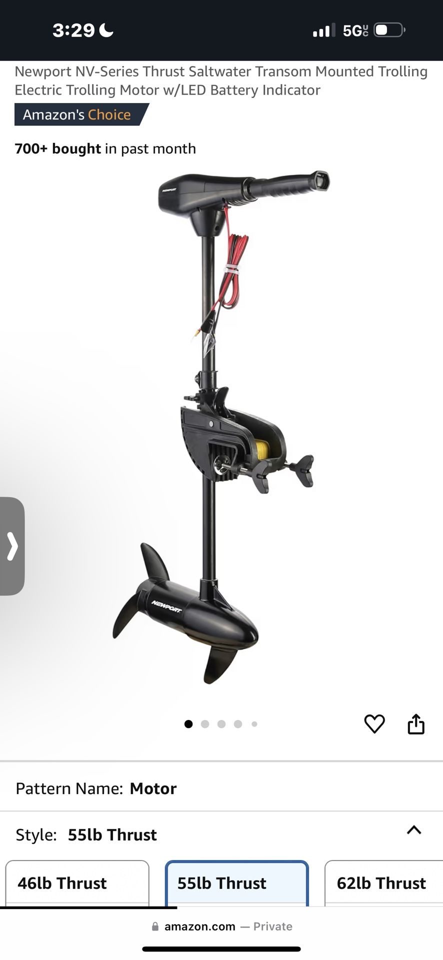 Motor Used For My Body glove Paddle Board