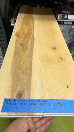 Home Decorators Collection Leo Hill Oak 12 MIL x 7 in. W x 48 in. L Waterproof Click Lock Luxury Vinyl Plank Flooring (23.8 sq.ft. /Case